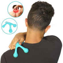 Load image into Gallery viewer, HAND HELD MASSAGER BACK NECK FULL BODY SPA THERAPY HANDHELD ACCUPRESSURE (COLORS MAY VARY)