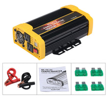 Load image into Gallery viewer, VETOMILE 1000W Power Inverter DC 12V to 110V AC Car Inverter with 2.1A Dual USB Car Adapter