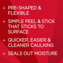 Load image into Gallery viewer, Magic Tub/Floor Peel and Stick Caulk, 1-1/4" x 5'