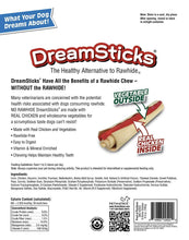 Load image into Gallery viewer, Dreambone Dreamsticks Dog Chew Made Wholesome Vegetables &amp; Real Chicken, Easy To Digest, Rawhide-Free - 9 Sticks Per Resealable Bag – 1 Pack