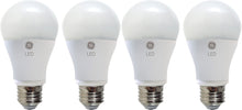 Load image into Gallery viewer, GE LED Light Bulb, A19, 60-Watt Replacement, Soft White, 4-Pack LED Light Bulbs, Medium Base, Dimmable