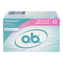 Load image into Gallery viewer, o.b. Regular Absorbency Tampons, 40 Count
