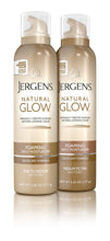 Load image into Gallery viewer, Jergens Natural Glow Foaming Daily Moisturizer for Body, Fair to Medium Skin Tones, 6.25 Ounces