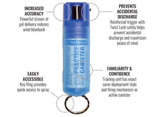 Load image into Gallery viewer, SABRE RED Pepper Spray Practice Canister with Hard Case, 0.54-Ounce EXPIRED