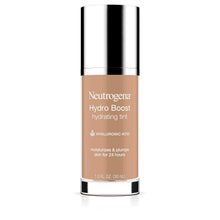 Load image into Gallery viewer, Neutrogena Hydro Boost Hydrating Tint with Hyaluronic Acid, Lightweight Water Gel Formula, Moisturizing, Oil-Free &amp; Non-Comedogenic Liquid Foundation Makeup, 40 Nude Color, 1.0 fl. oz