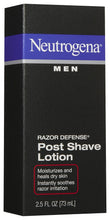Load image into Gallery viewer, Neutrogena Men Razor Defense Post Shave Lotion - 2.5 oz