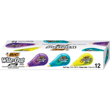 Load image into Gallery viewer, BIC Wite-Out Brand Mini Correction Tape, White, 12-Count
