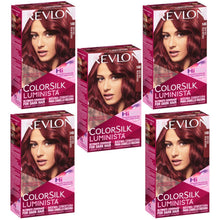 Load image into Gallery viewer, Revlon ColorSilk Luminista Hair Color, 148 Deep Red 1 ea (Pack of 5)