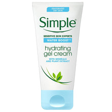 Load image into Gallery viewer, Simple Water Boost Hydrating Gel Cream, Face Moisturizer, 1.7 oz
