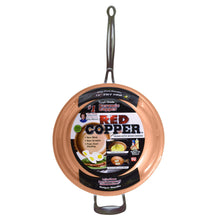 Load image into Gallery viewer, Red Copper 12 inch Pan by BulbHead Ceramic Copper Infused Non-Stick Fry Pan Skillet Scratch Resistant Without PFOA and PTFE Heat Resistant From Stove To Oven Up To 500 Degrees