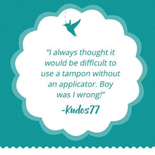 Load image into Gallery viewer, o.b. Applicator Free Digital Tampons, Regular – 40 Count