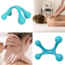 Load image into Gallery viewer, HAND HELD MASSAGER BACK NECK FULL BODY SPA THERAPY HANDHELD ACCUPRESSURE (COLORS MAY VARY)