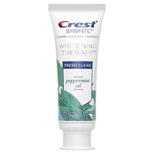 Load image into Gallery viewer, Crest 3D White Whitening Therapy Toothpaste, Peppermint Oil, 4.1 Ounce, Pack of 3