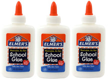 Load image into Gallery viewer, Elmer's Washable No-Run School Glue, 4 oz, 3 Pack
