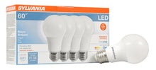Load image into Gallery viewer, Sylvania Home Lighting 78038 A19 Sylvania Ultra 60W Equivalent LED Light Bulb, Dimmable, 60W Equivalent (Efficient 9W), Bright White 3500K , 4 Piece