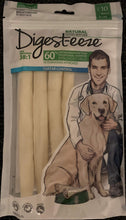 Load image into Gallery viewer, Digest-eeze Natural Rawhide 8" Rolls- 5lbs (10 Packs (100 Rolls))