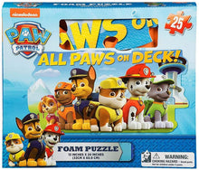 Load image into Gallery viewer, Gift Item Paw Patrol Foam Floor Puzzle by Cardinal (25 Piece), Multicolor