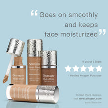 Load image into Gallery viewer, Neutrogena Hydro Boost Hydrating Tint with Hyaluronic Acid, Lightweight Water Gel Formula, Moisturizing, Oil-Free &amp; Non-Comedogenic Liquid Foundation Makeup, 30 Buff Color, 1.0 fl. oz