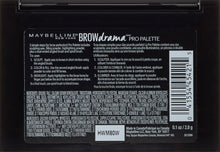Load image into Gallery viewer, Maybelline Brow Drama Pro Eyebrow Palette, Blonde, 0.1 oz.