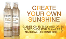 Load image into Gallery viewer, Jergens Natural Glow Foaming Daily Moisturizer for Body, Fair to Medium Skin Tones, 6.25 Ounces