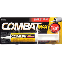 Load image into Gallery viewer, Combat Max Roach Killing Gel for Indoor and Outdoor Use, 1 Syringe, 2.1 Ounces