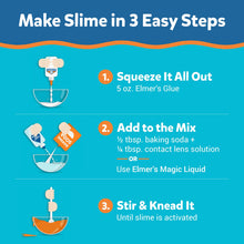 Load image into Gallery viewer, Elmers Liquid School Glue, Slime Glue &amp; Craft Glue | Washable, 4 Ounces Each, 12 Count, Great for Making Slime