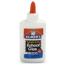 Load image into Gallery viewer, Elmer's Liquid School Glue, White, Washable, 4 Ounces - Great for Making Slime ( 5-Count )