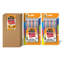 Load image into Gallery viewer, BIC Xtra Sparkle Mechanical Pencil, Colorful Barrel, Medium Point (0.7 mm), 48-Count