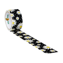 Load image into Gallery viewer, Duck 284565 Printed Duct Tape Single Roll, 1.88 Inches x 10 Yards, Crazy Daisy