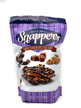 Load image into Gallery viewer, Snappers Dark Chocolate Sea Salt Caramel Pretzels, 24 Ounce