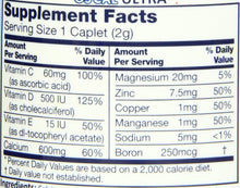 Load image into Gallery viewer, OS-Cal Ultra 600 Plus Calcium Supplement Tablets with 9 Essential Vitamins and Minerals, 120-Count Bottles (Pack of 2)