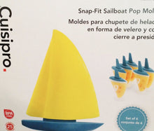 Load image into Gallery viewer, Cuisipro Snap-Fit Pop Molds: 6 Rocket and 6 Boat shapes