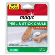 Load image into Gallery viewer, Magic Tub/Floor Peel and Stick Caulk, 1-1/4" x 5'