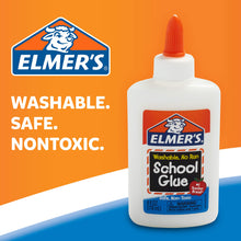 Load image into Gallery viewer, Elmers Liquid School Glue, Slime Glue &amp; Craft Glue | Washable, 4 Ounces Each, 12 Count, Great for Making Slime