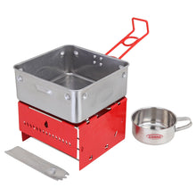 Load image into Gallery viewer, Sterno Camp Stove Kit with Frame and Wind-Shield Panels