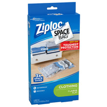 Load image into Gallery viewer, Ziploc Space Straight Pack Large Storage Bag