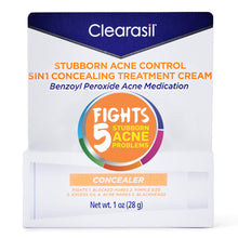 Load image into Gallery viewer, Clearasil Stubborn Acne Control 5in1 Concealing Treatment Cream, 1 oz. (Pack of 3)