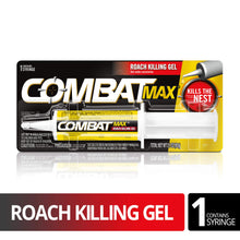 Load image into Gallery viewer, Combat Max Roach Killing Gel for Indoor and Outdoor Use, 1 Syringe, 2.1 Ounces