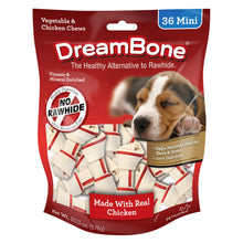 Load image into Gallery viewer, Dreambone Vegetable &amp; Chicken Dog Chews, Rawhide Free, Mini, 36-Count - DBC-02028