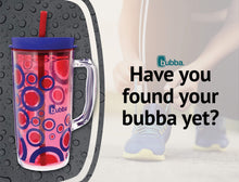 Load image into Gallery viewer, Bubba Envy Insulated Tumbler with Straw, 48oz-Ideal Travel Mug with Handle that is Impact, Stain, Sweat, and Odor Resistant-Insulated Water Bottle to Take on the Go- Luau with Bubble Graphic