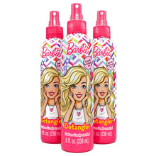 Load image into Gallery viewer, Barbie Cotton Candy Scented Hair Detangler 8oz (Pack of 3)
