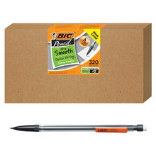Load image into Gallery viewer, BIC Xtra-Smooth Mechanical Pencil, Clear Barrel, Medium Point (0.7mm), 320-Count