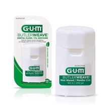 Load image into Gallery viewer, SUNSTAR BUTLER Gum Dental Floss Butlerweave Mint Waxed, 2 Count