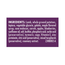 Load image into Gallery viewer, Zuke'S Jerky Natural Bites Lamb Recipe Dog Treats - 6 Oz. Pouch