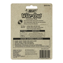 Load image into Gallery viewer, Bic Wite-Out Quick Dry Correction Fluid, 20ml Bottle, White (6 Count)