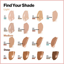 Load image into Gallery viewer, REVLON ColorStay Full Cover Longwear Matte Foundation, Heat &amp; Sweat Resistant Lightweight Face Makeup, Ivory (110), 1.0 oz