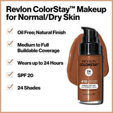 Load image into Gallery viewer, Revlon Cos Revlon Colorstay Makeup Normal/dry Foundation 370 Tan - 1 Fl Oz, 1 Oz