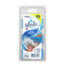 Load image into Gallery viewer, Glade Wax Melts Air Freshener, Scented Candles with Essential Oils for Home and Bathroom, Blue Odyssey, 6 Count