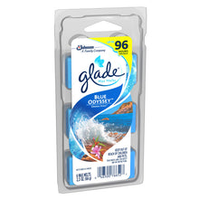 Load image into Gallery viewer, Glade Wax Melts Air Freshener, Scented Candles with Essential Oils for Home and Bathroom, Blue Odyssey, 6 Count
