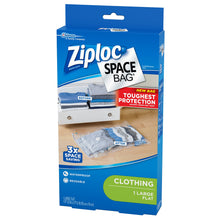 Load image into Gallery viewer, Ziploc Space Straight Pack Large Storage Bag
